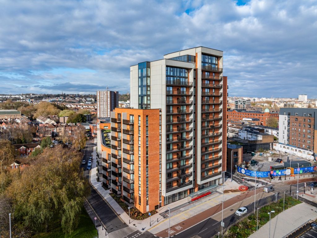 bristol skyline drone photo bedminster green